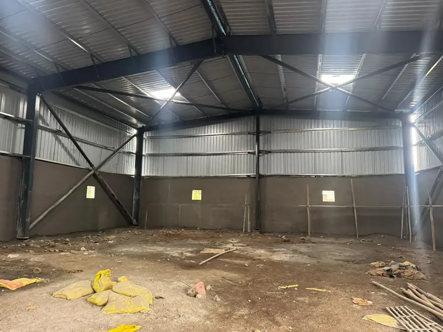 Interior of a completed 30 × 60 ft light structure industrial unit